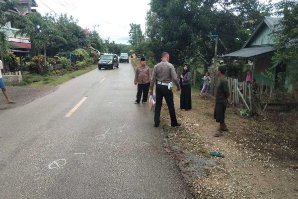 Kumpulan Fakta Hasil Olah TKP Kecelakaan Motor Vs Motor 1 Orang Tewas di Baubau